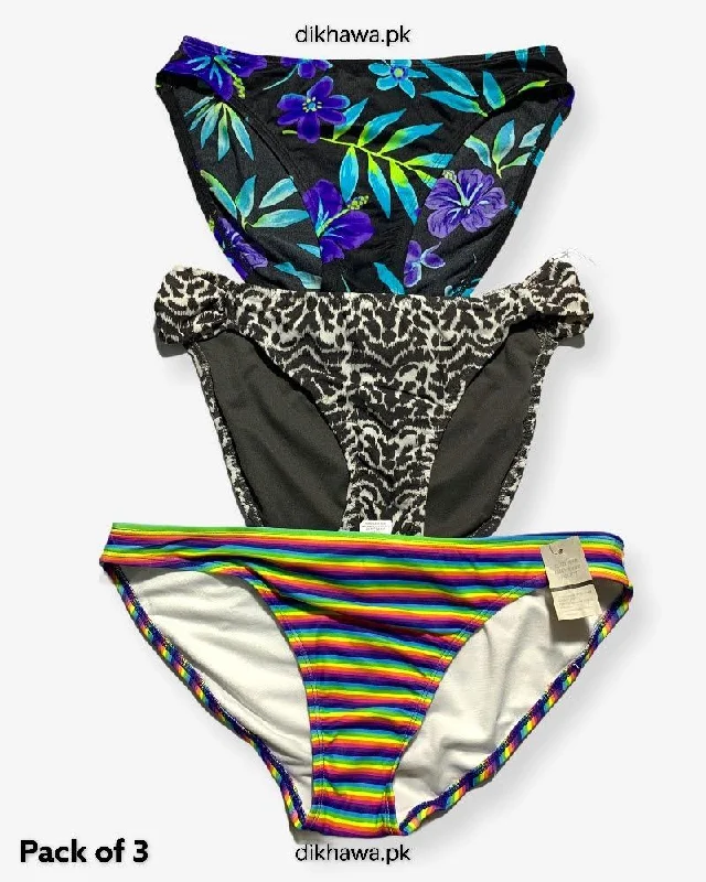 vintage style women bikini briefs for a retro charmPack of 3 Imported Stocklot Branded Jersey Panty Bikini Style Sexy Thong Panty vintage style women bikini briefs for a retro charmPack of 3 Imported Stocklot Branded Jersey Panty Bikini Style Sexy Thong Panty