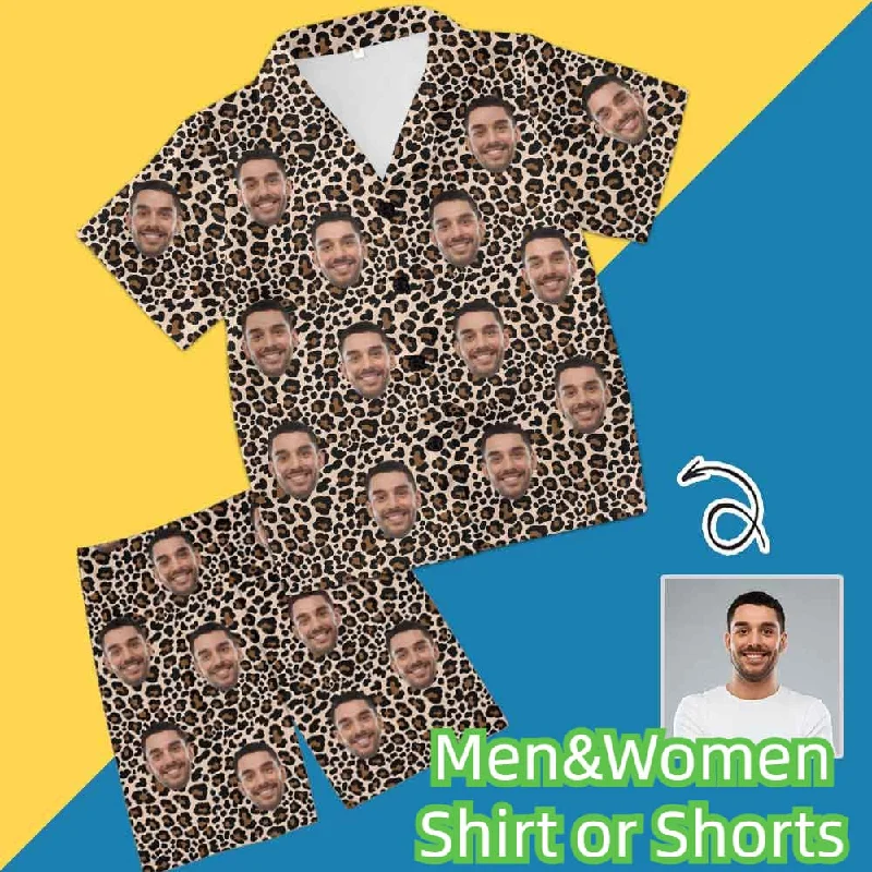 women's nightgowns for a romantic night inCustom Face Leopard Men's and Women's Tie Dye Printed Pajamas Set Short Sleeve Tops With Shorts Lounge Set Casual Two-Piece Sleepwear women's nightgowns for a romantic night inCustom Face Leopard Men's and Women's Tie Dye Printed Pajamas Set Short Sleeve Tops With Shorts Lounge Set Casual Two-Piece Sleepwear