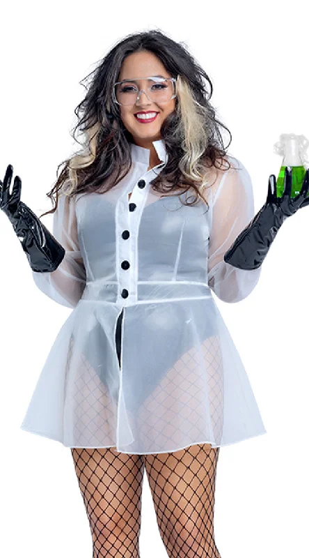 women villain group cosplay costumesPlus Size Sexy Mad Scientist Costume