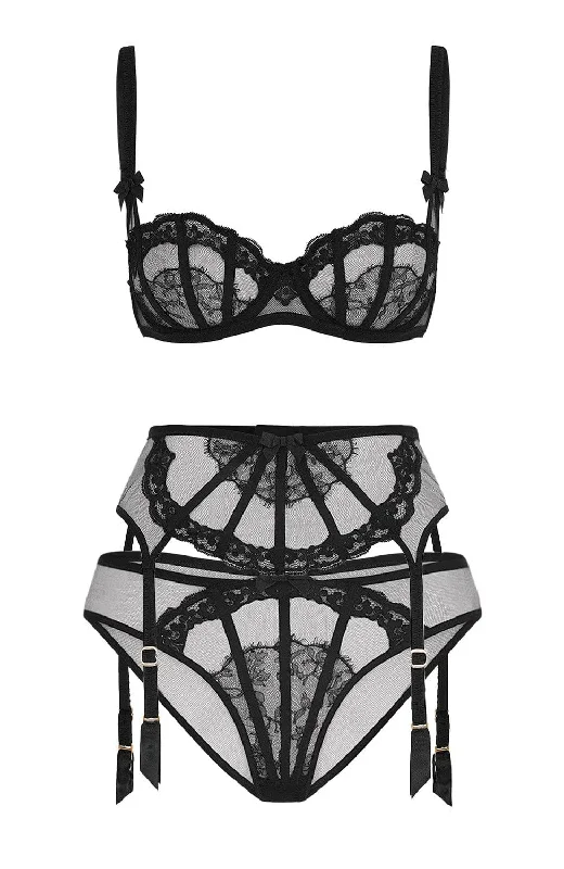 seamless thong - style women briefs for ultimate discretionMariann Bra, Suspender and Brief Set seamless thong - style women briefs for ultimate discretionMariann Bra, Suspender and Brief Set