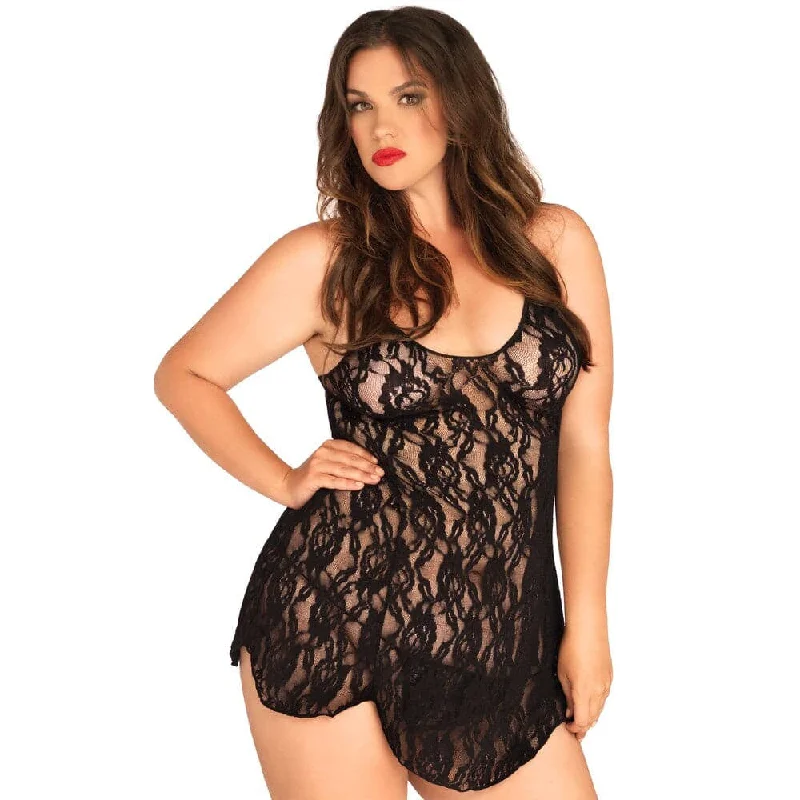 women lounge dress with lace trim for eleganceLeg Avenue Rose Lace Flair Chemise Black UK 14 to 18 women lounge dress with lace trim for eleganceLeg Avenue Rose Lace Flair Chemise Black UK 14 to 18