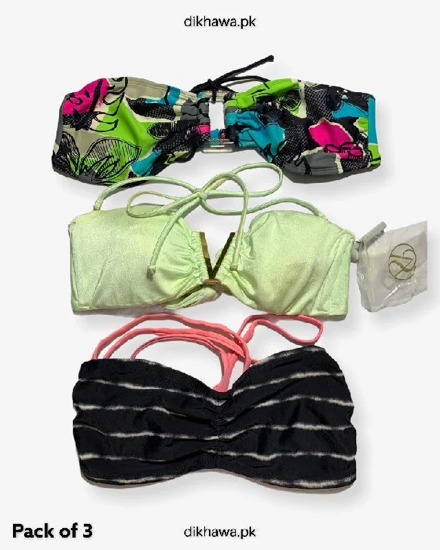push up women bikini briefs for enhanced curvesPack Of 3 Stocklot Bikini Top Swimwear | Bikini Top Bundle | Imported Stock Branded Bikini Top push up women bikini briefs for enhanced curvesPack Of 3 Stocklot Bikini Top Swimwear | Bikini Top Bundle | Imported Stock Branded Bikini Top