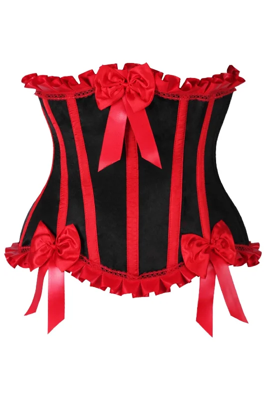Edwardian inspired women bustiers and corsetsTop Drawer Black/Red Steel Boned Burlesque Underbust Corset Waist Cincher Edwardian inspired women bustiers and corsetsTop Drawer Black/Red Steel Boned Burlesque Underbust Corset Waist Cincher