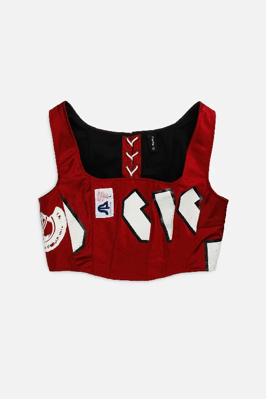 convertible women bustiers and corsetsRework Football Corset - XL