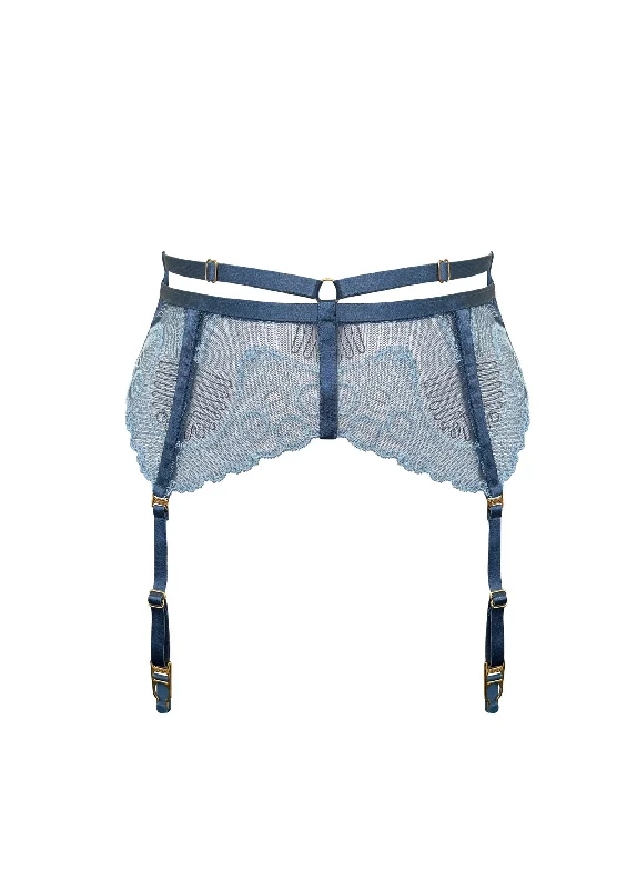 Women's Lingerie with Matching Robes Tierra Suspender Denim