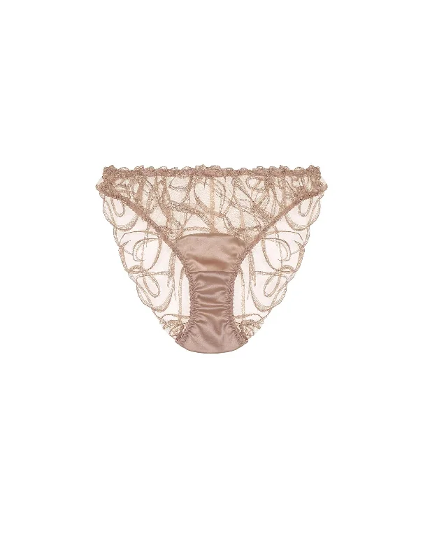 seamless bamboo - fiber women briefs for a healthy optionMia Embroidered Brief