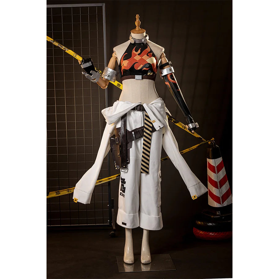 women warrior cosplay costumes fierceZenless Zone Zero Koleda Belobog Cosplay Costume C08731 women warrior cosplay costumes fierceZenless Zone Zero Koleda Belobog Cosplay Costume C08731