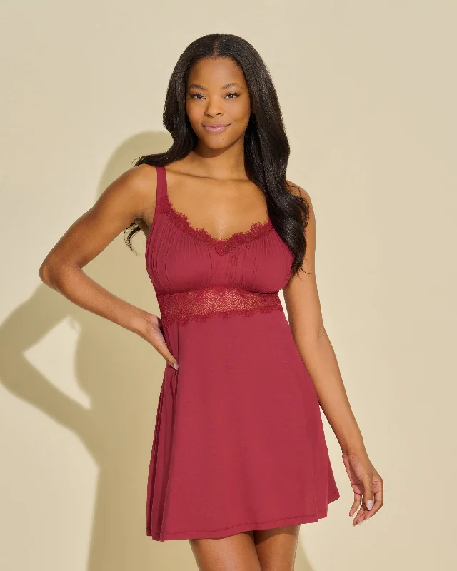 women lounge dress for a comfortable night's sleepCurvy Chemise