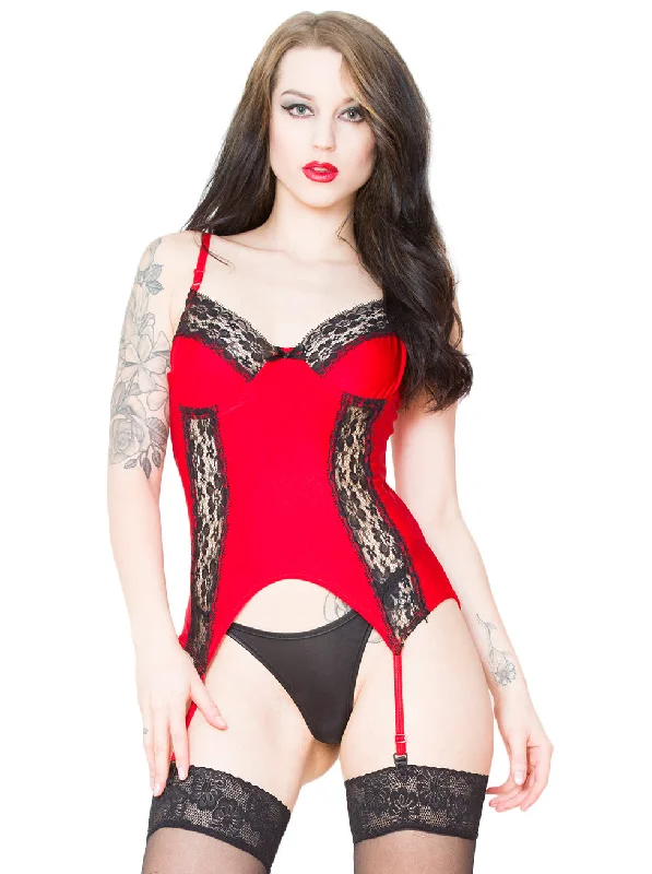 office to evening women lingerie for easy transitionsCome Hither Crimson Lingerie Basque office to evening women lingerie for easy transitionsCome Hither Crimson Lingerie Basque
