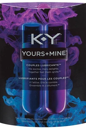 white women lingerie for purityK-Y Yours & Mine Gift Set
