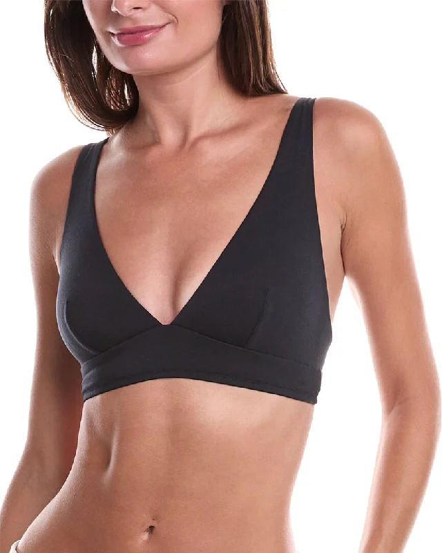 eco friendly women lingerie made from sustainable fabricsLIVELY The All-Day Plunge Bralette