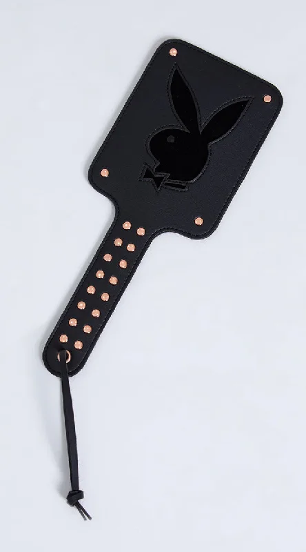 satin women lingerie for a luxurious feelPlayboy Dolly Black Studded Paddle