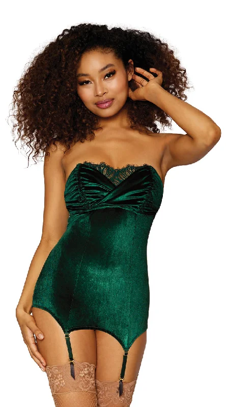 women lounge dress with a travel - friendly fabric that doesn't wrinkle easilyVelvet Desires Chemise