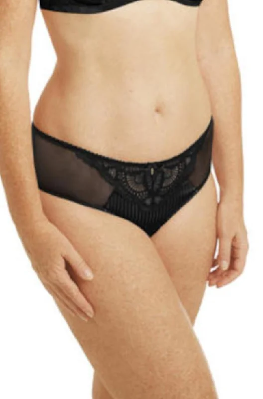 plunge t - shirt bras for a sleek appearanceKarolina Brief (Black)