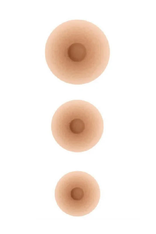 seamless sports bras for minimal chafingAmoena Nipple Set: Almond 137