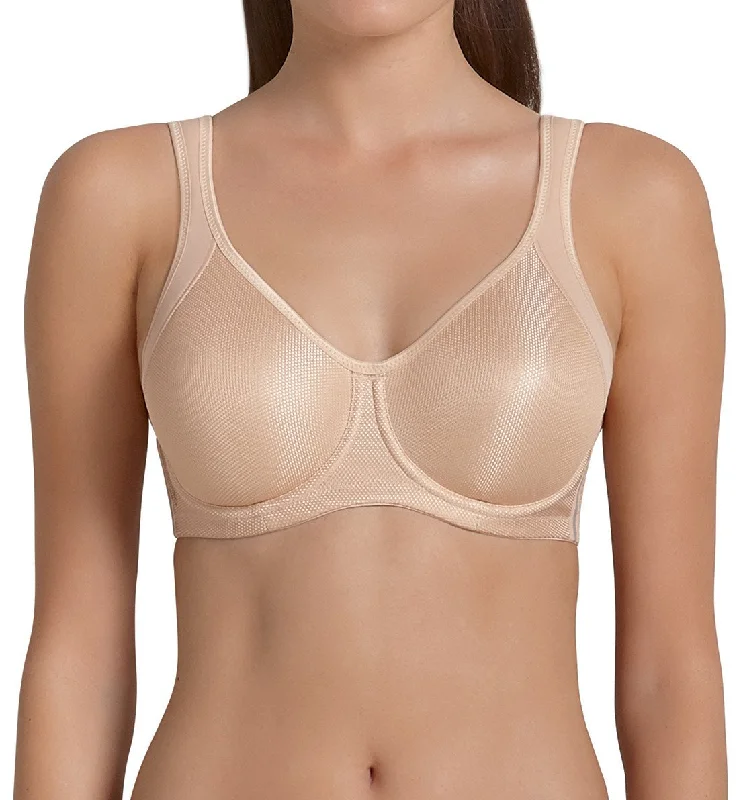 Bra with a contoured cup for a natural - looking shape Anita Momentum Max Support Underwire Sports Bra (5519) - Desert Bra with a contoured cup for a natural - looking shape Anita Momentum Max Support Underwire Sports Bra (5519) - Desert