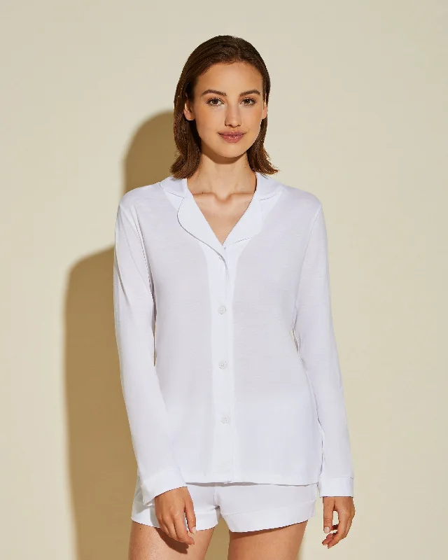 Bra with wide straps for added comfort and weight distribution Long Sleeve Top & Boxer Pajama Set Bra with wide straps for added comfort and weight distribution Long Sleeve Top & Boxer Pajama Set