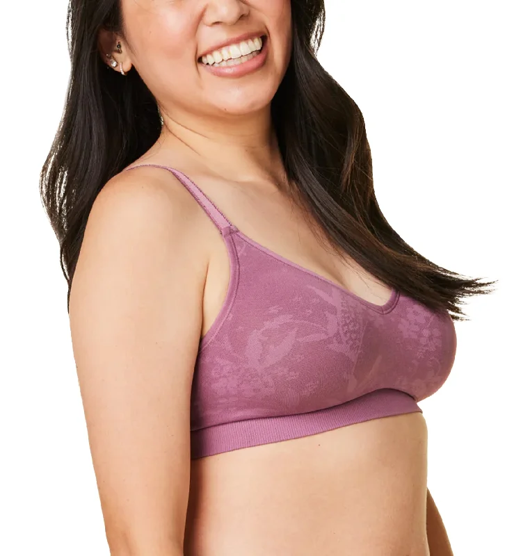 Seamless bras for a smooth and invisible look under clothes BRAVADO! DESIGNS Everyday Sculpt Wire-Free Bra (11045BA) - Berry Jacquard Seamless bras for a smooth and invisible look under clothes BRAVADO! DESIGNS Everyday Sculpt Wire-Free Bra (11045BA) - Berry Jacquard