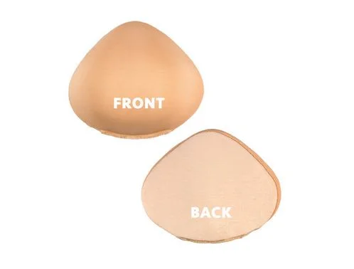 Bra with a shiny finish for a glamorous effect​ Brazabra Breast Forms 2015