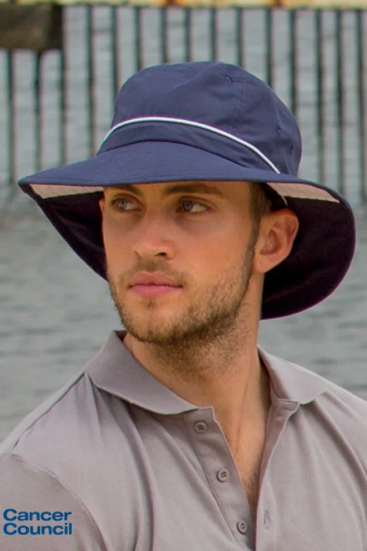 convertible bras with adjustable strapsCancer Council Marvin Bucket Hat - Navy