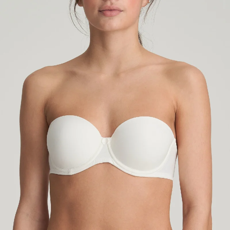 Bra with a seamless cup for a smooth silhouette​ Tom Strapless Bra | Natural
