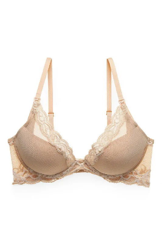 Bra with a mesh - lined cup for better breathability​ Feathers Maternity Bra