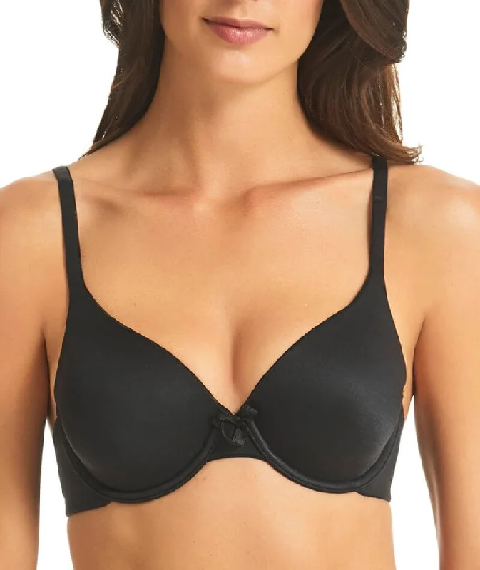 strapless lace bras for formal eventsFinelines Memory Full Coverage Bra - Black