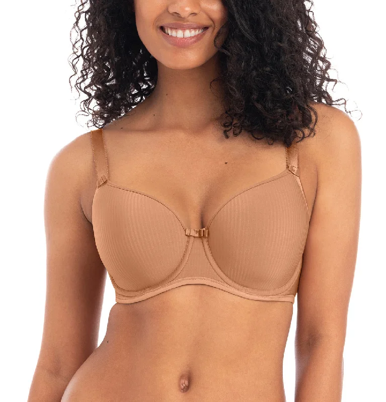 Push - up bras to add cleavage and lift​ Freya Idol Cinnamon T Shirt Bra 1050
