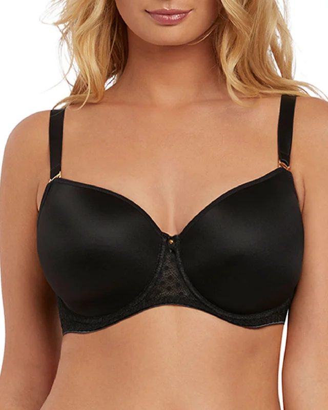 Sleep bras for a gentle and supportive fit during rest Freya Starlight Underwire T-Shirt Bra - AA5200 - Black Sleep bras for a gentle and supportive fit during rest Freya Starlight Underwire T-Shirt Bra - AA5200 - Black