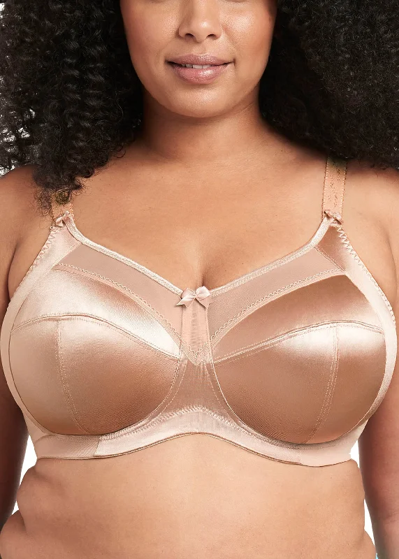 Padded bras to increase cup size and enhance shape Goddess Keira Fawn Wireless Unlined Bra 6093 Padded bras to increase cup size and enhance shape Goddess Keira Fawn Wireless Unlined Bra 6093