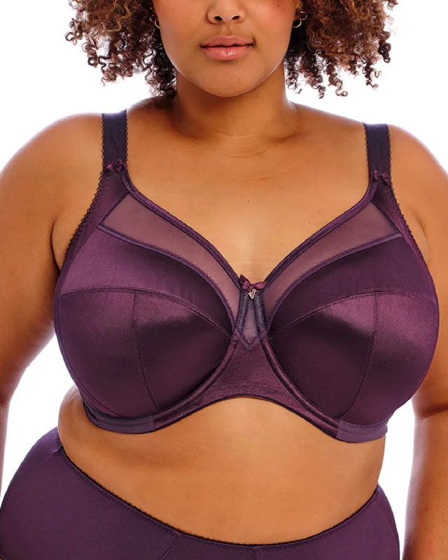 Bra with a padded cup for added comfort and shape Goddess Keira Underwire Banded Bra (More colors available) - GD6090 - Blackberry Bra with a padded cup for added comfort and shape Goddess Keira Underwire Banded Bra (More colors available) - GD6090 - Blackberry