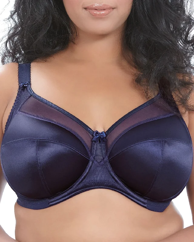 Bra with a silk - lined cup for a luxurious texture Goddess Keira Underwire Banded Bra (More colors available) - GD6090 - Ink Bra with a silk - lined cup for a luxurious texture Goddess Keira Underwire Banded Bra (More colors available) - GD6090 - Ink