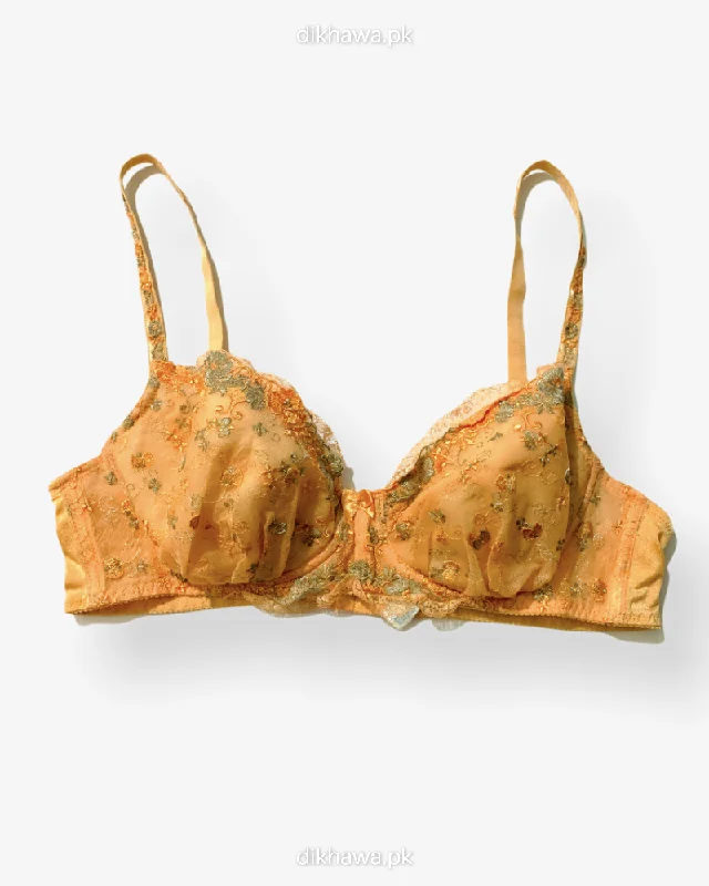 moisture wicking sleep bras for hot sleepersImported Stocklot Branded  Net Pushup Bra - Underwired Padded Bra - Pack of 2