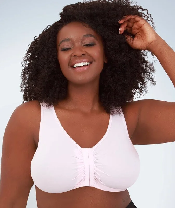 sexy backless push up brasLeading Lady Laurel Wire-free Front Close Comfort Bra - Pink Crush sexy backless push up brasLeading Lady Laurel Wire-free Front Close Comfort Bra - Pink Crush