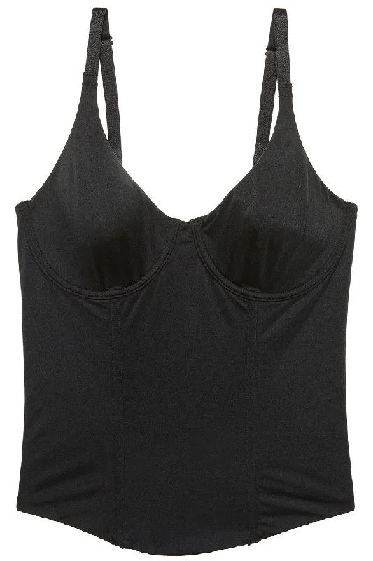 Bra with a plus - size seamless design for a smooth look​ Liquid Tank Bustier