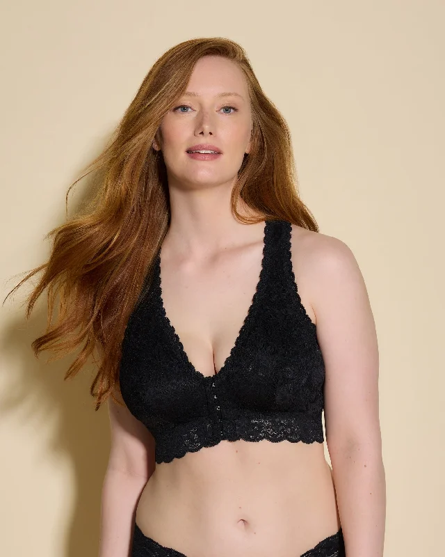 Bra with a solid color for a classic and versatile option Bralette Curvy Con Chiusura Sul Davanti Per Post-Intervento Bra with a solid color for a classic and versatile option Bralette Curvy Con Chiusura Sul Davanti Per Post-Intervento