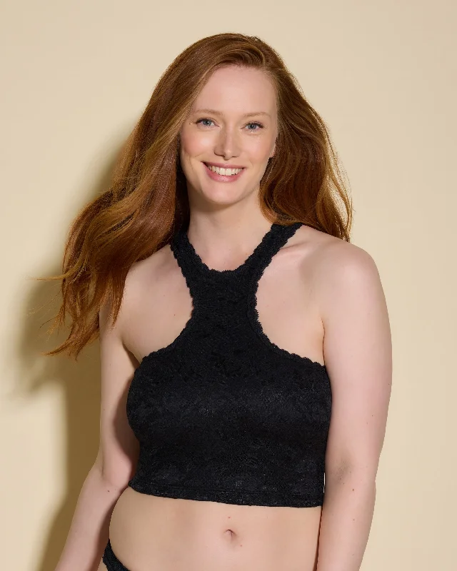 Padded bras to increase cup size and enhance shape Canotta Cropped Scollo Halter Curvy Padded bras to increase cup size and enhance shape Canotta Cropped Scollo Halter Curvy