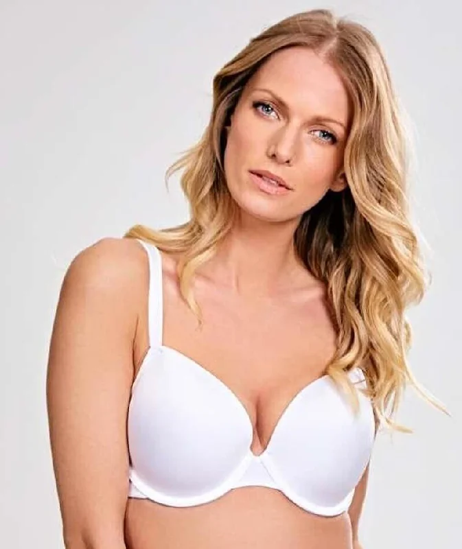 full cup nursing bras for better milk flowPanache Porcelain Elan Plunge T-shirt Bra - White full cup nursing bras for better milk flowPanache Porcelain Elan Plunge T-shirt Bra - White