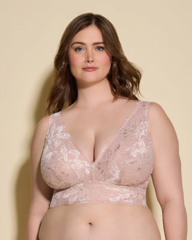 Bra with a seamless back for a smooth look under clothes Bralette Con Fascia Alta Super Curvy Bra with a seamless back for a smooth look under clothes Bralette Con Fascia Alta Super Curvy