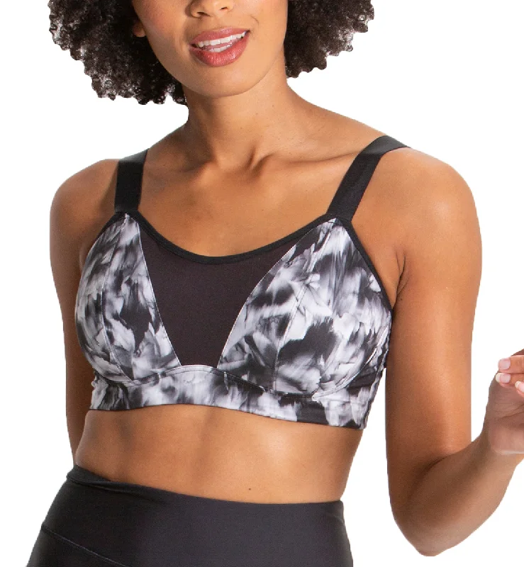 Underwire bras for enhanced support and shaping Pour Moi Energy Empower Underwire Light Padded Convertible Sports Bra (97003) - Mono Underwire bras for enhanced support and shaping Pour Moi Energy Empower Underwire Light Padded Convertible Sports Bra (97003) - Mono