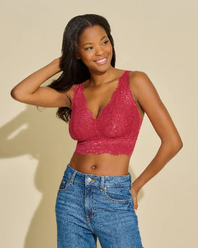 balconette bras for a sexy necklineBralette Curvy Longline