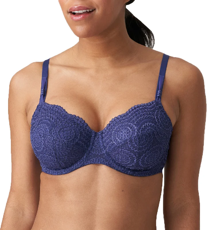 Bra with a soft - touch lining for a luxurious experience PrimaDonna Twist Petit Paris Full Cup Underwire Bra (0142140) - French Indigo Bra with a soft - touch lining for a luxurious experience PrimaDonna Twist Petit Paris Full Cup Underwire Bra (0142140) - French Indigo