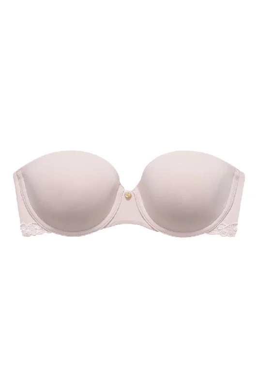 Unpadded bras for a natural and lightweight feel Pure Luxe Strapless Contour Underwire Bra Unpadded bras for a natural and lightweight feel Pure Luxe Strapless Contour Underwire Bra