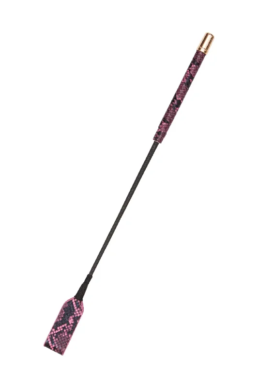 Bra with a satin - lined cup for a smooth and comfortable fit Riding Crop Purple Snake Bra with a satin - lined cup for a smooth and comfortable fit Riding Crop Purple Snake