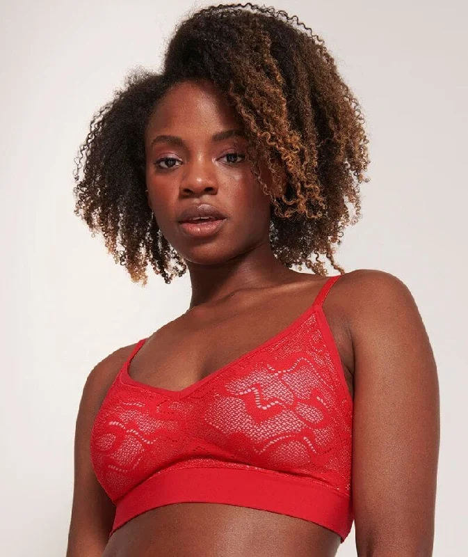 convertible bras with adjustable strapsSloggi Go ALLROUND Non-Wired Padded Lace Bra - Campari convertible bras with adjustable strapsSloggi Go ALLROUND Non-Wired Padded Lace Bra - Campari