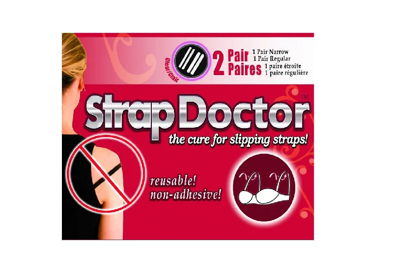 Strapless bras for wearing with strapless tops and dresses​ Strap Doctor Clear