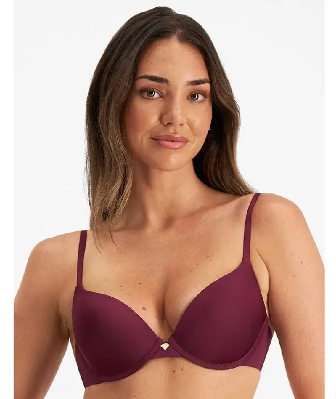 full cup bras for complete coverageTemple Luxe by Berlei Smooth Level 1 Push Up Bra - Rhubarb full cup bras for complete coverageTemple Luxe by Berlei Smooth Level 1 Push Up Bra - Rhubarb