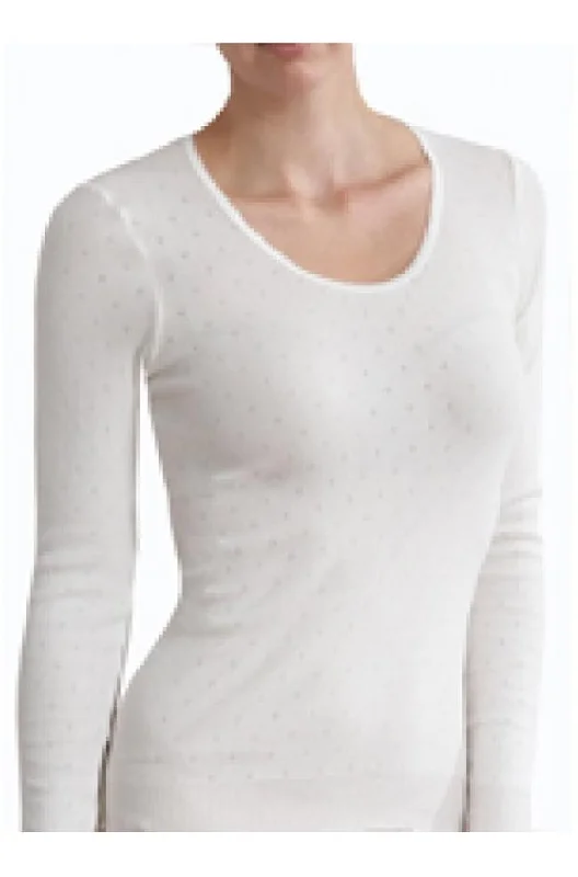 sports bras for high impact workoutsLong Sleeve Thermal Top (Black or Ivory)