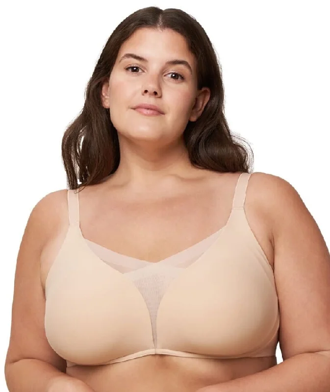 strapless bras for backless dressesTriumph Shape Smart Wire-free Bra - Neutral Beige
