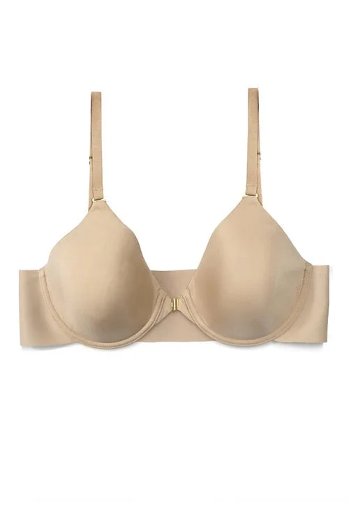 Bra with a contour memory foam cup for a natural look​ Zone Front-Close Bra